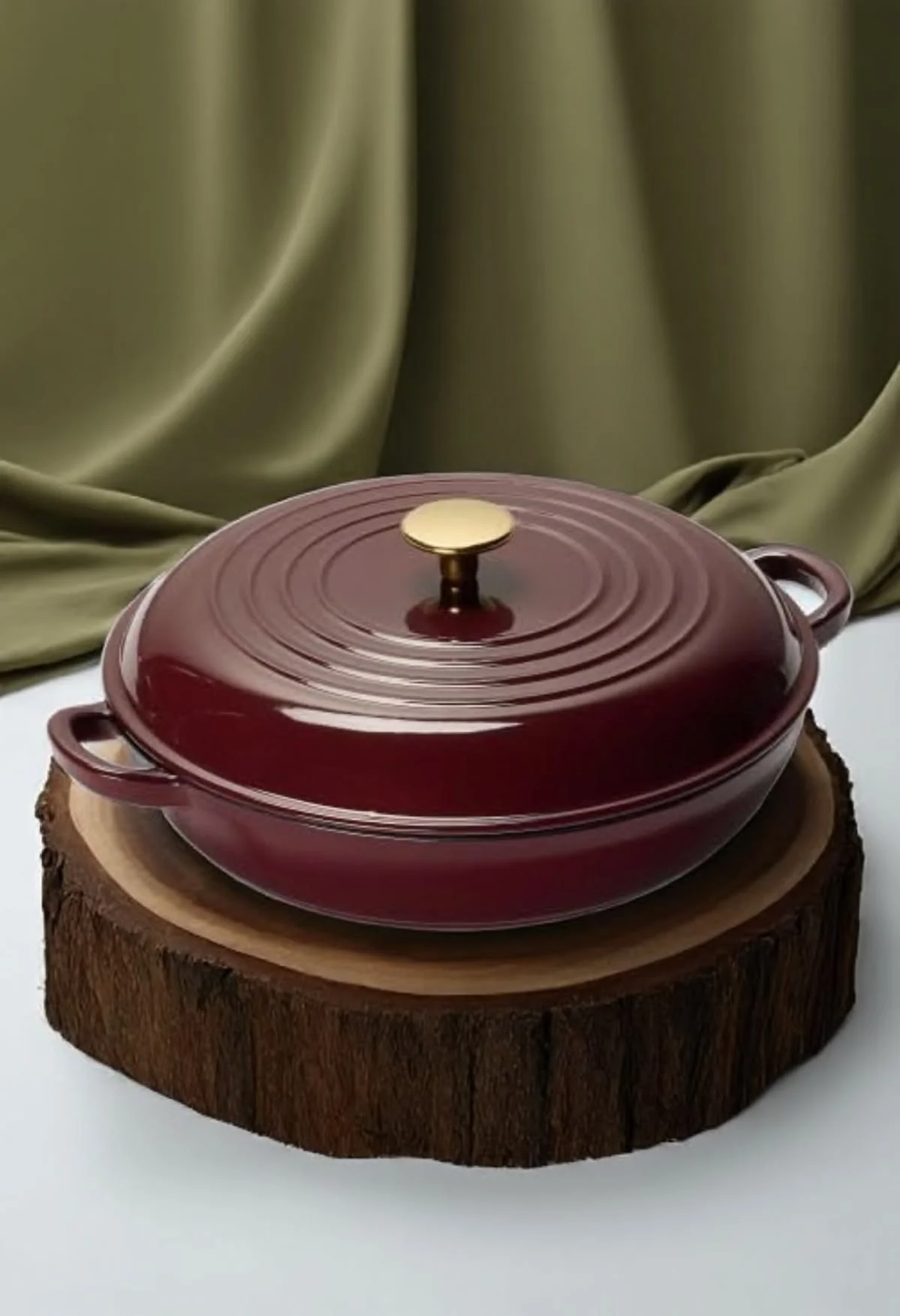 Panela de ferro fundido esmaltada