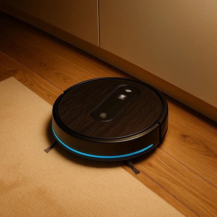 Robô aspirador inteligente com mapeamento