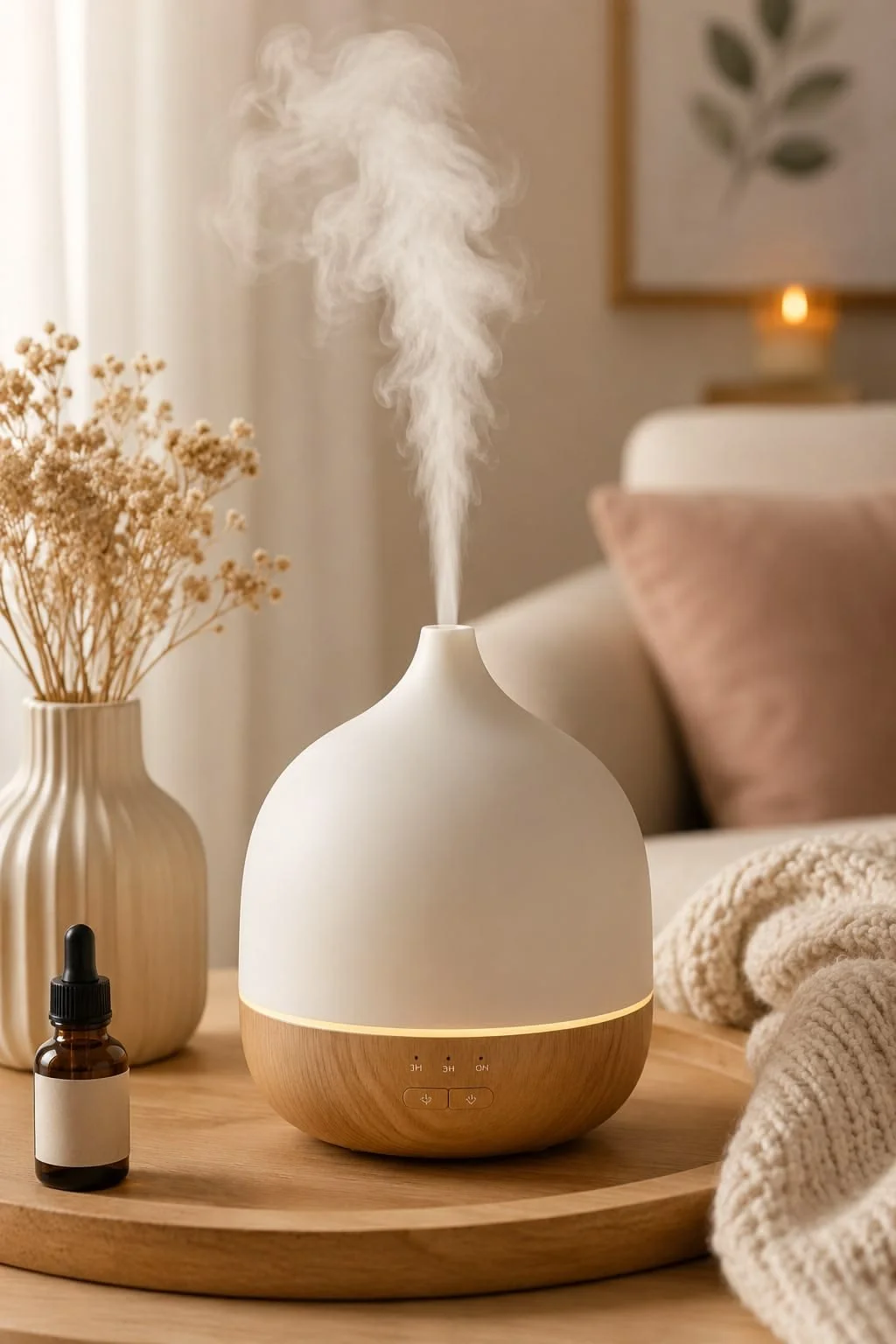 Difusor de aromas ultrassônico com LED