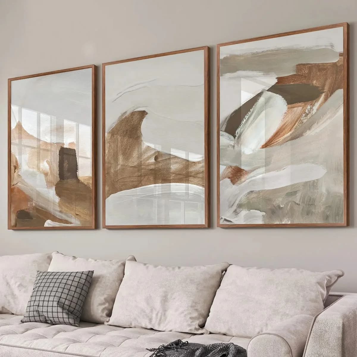 Kit de quadros decorativos para sala